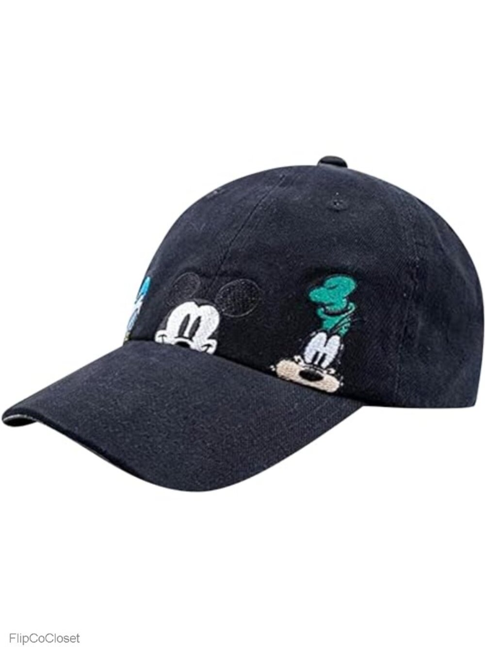 Disney Mickey Mouse Dad Hat Adjustable Cotton Baseball Cap Curved Brim